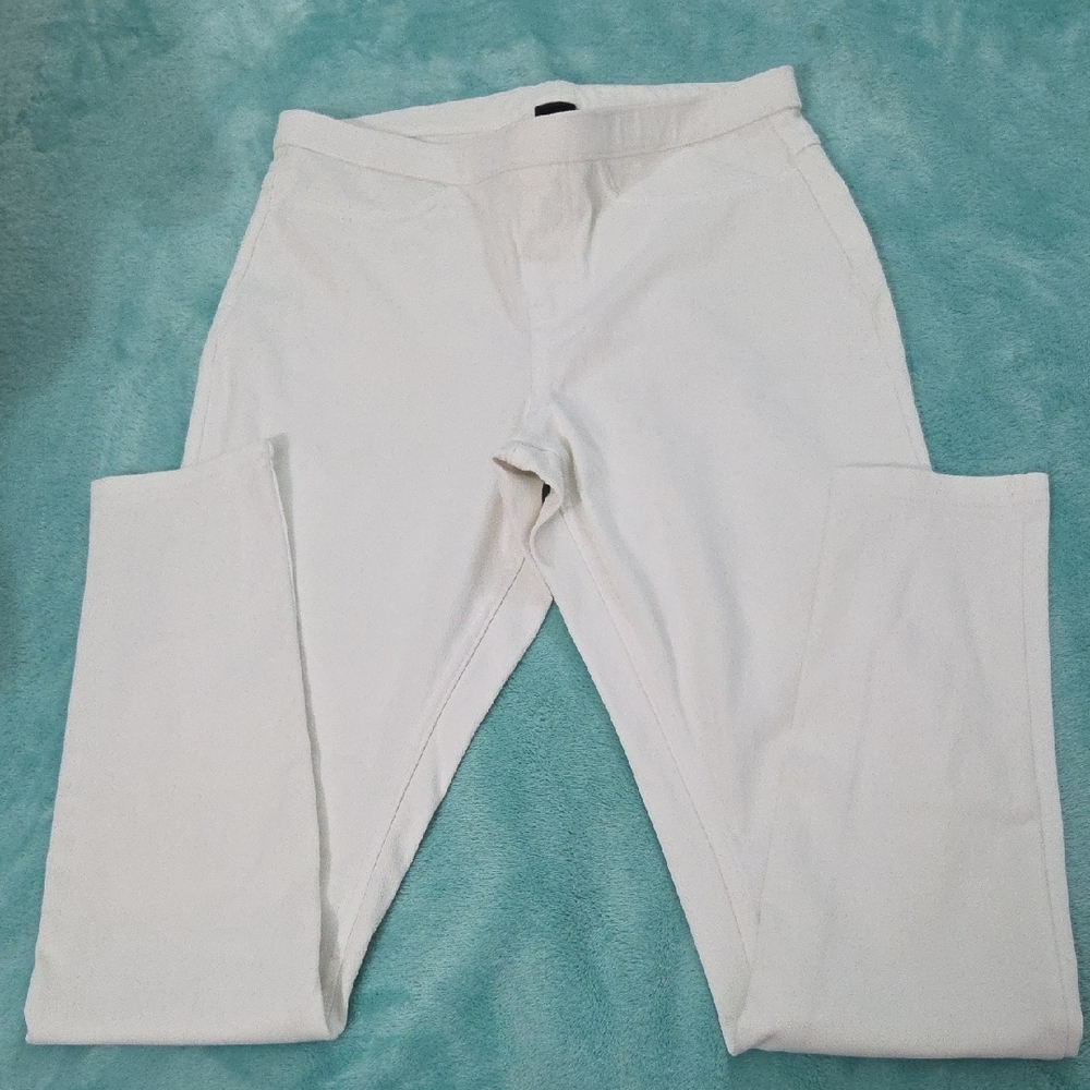 HUE,  White Skinny Leggins